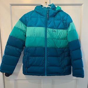 Kids LLBean winter puffy coat size 14-16